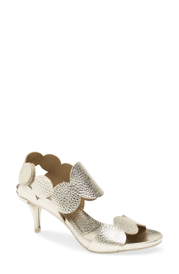 ペドロガルシア レディース シューズ 踵 サンダル Pedro Garcia Winslet Slingback Sandal Platino Cervo