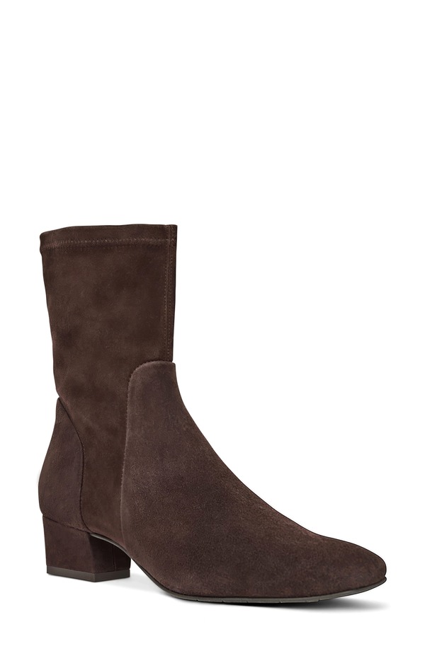 アクアタリア レディース シューズ ブーツ・レインブーツ Aquatalia Stassi Weatherproof Bootiespresso Suede