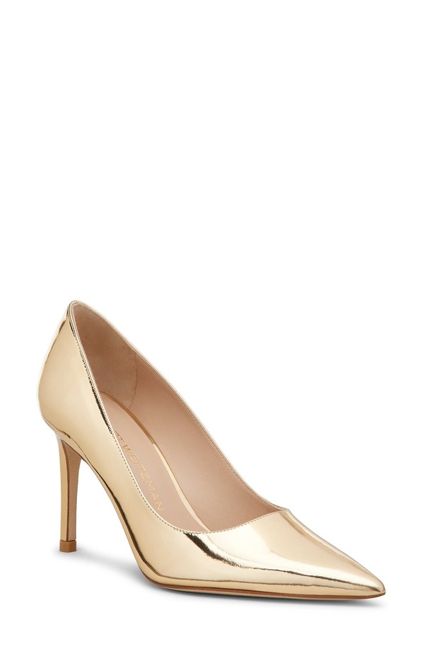 スチュアート ワイツマン レディース シューズ 踵 Stuart Weitzman Stuart Power 85 Pumplatino