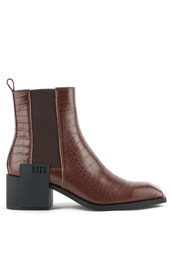 ユナイテッドヌード レディース シューズ ブーツ・レインブーツ チェルシーブーツ チェルシー United Nude Jimmy Mens Chelsea Boot Sepia Croc