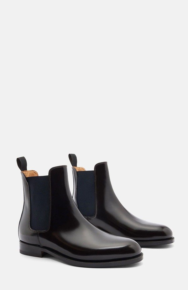 スカロッソ レディース シューズ ブーツ・レインブーツ チェルシーブーツ チェルシー SCAROSSO Elena Chelsea Boots Brown - Calf 赤銅色