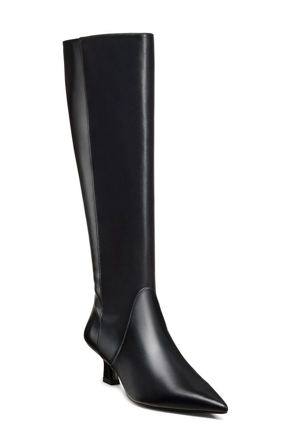 スチュアート ワイツマン レディース シューズ ブーツ・レインブーツ Stuart Weitzman Vinnie Zip Boot 50 Black ブラック
