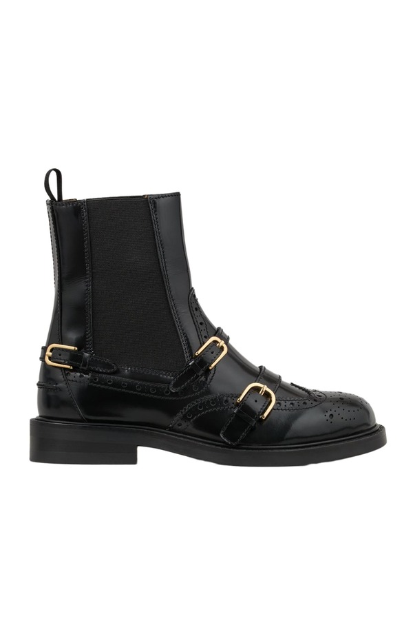 砂子ロ レディース シューズ ブーツ・レインブーツ チェルシーブーツ チェルシー SANDRO Chelsea boots Black 黒いこと