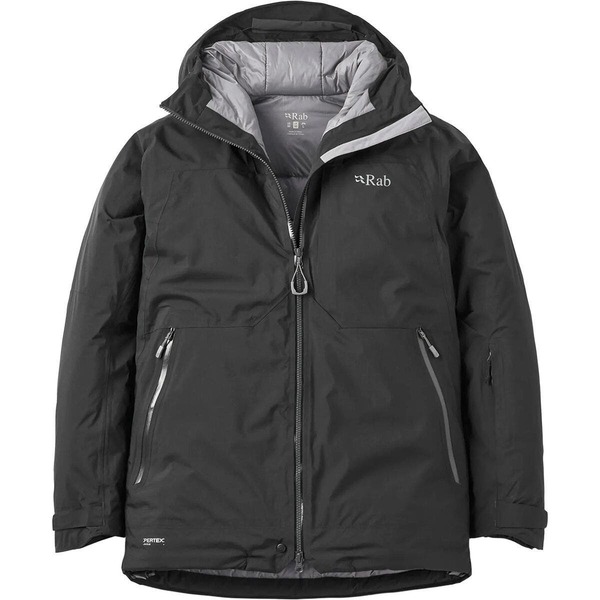 ラブ メンズ アウター ジャケット・ブルゾン ダウン Rab Optical Down Jacket - Men's Black ブラック|ReVida 店