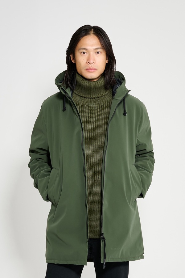 ストゥッテルハイム レディース アウター ジャケット・ブルゾン コート Stutterheim Stockholmatte Winter Coat Green グリーン｜ReVida 店