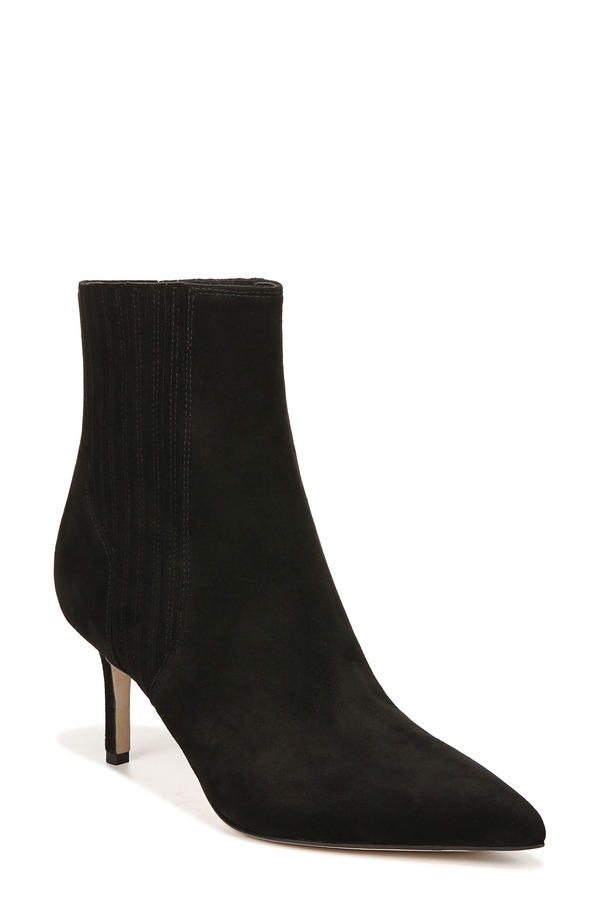 ヴェロニカ ベアード レディース シューズ ブーツ・レインブーツ Veronica Beard Lisa 70粍 Pointed Toe Bootie Black 黒いこと