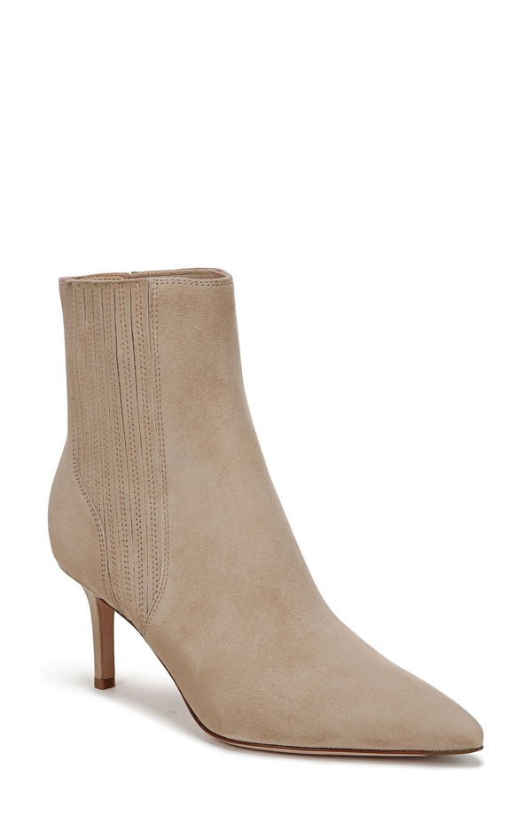 ヴェロニカ ベアード レディース シューズ ブーツ・レインブーツ Veronica Beard Lisa 70粍 Pointed Toe Bootie Sand 砂子