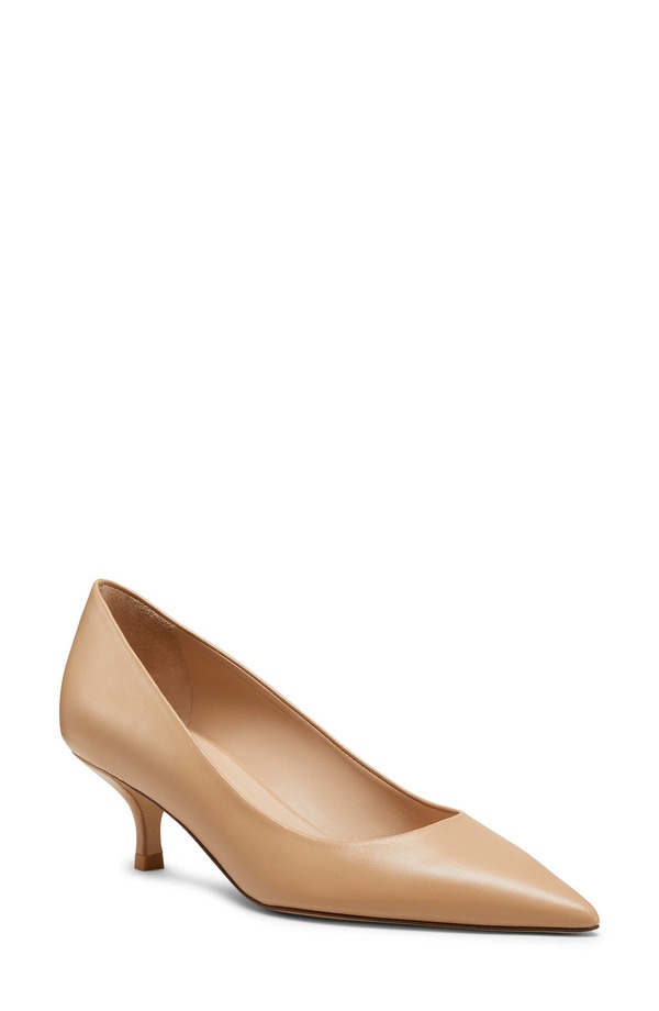 スチュアート ワイツマン レディース シューズ 踵 Stuart Weitzman Stuart Power 50 Pump Adobe