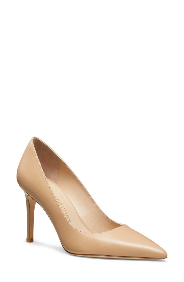 スチュアート ワイツマン レディース シューズ 踵 Stuart Weitzman Stuart Power 85 Pump Adobe