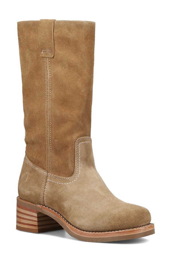 飛球 レディース シューズ ブーツ・レインブーツ Frye Campus 12R Bootan Buck タン