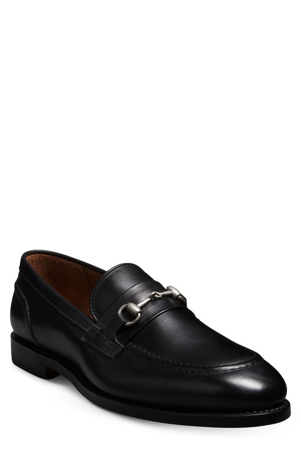 ウディアレン エドモンズ メンズ シューズ 置き目毛革 Allen Edmonds Randolph Bit Loafer Black 黒いこと
