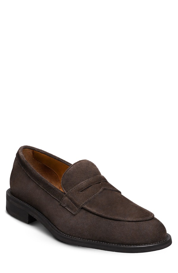 ウディアレン エドモンズ メンズ シューズ 置き目毛皮 Allen Edmonds Como Penny Loafer Bitter Chocolate 黒茶