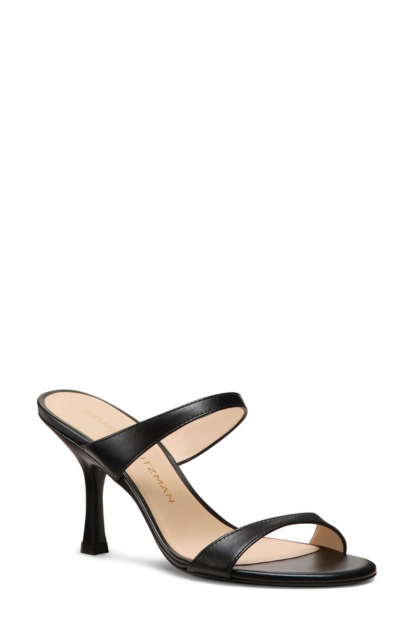 スチュアート ワイツマン レディース シューズ 踵 サンダル Stuart Weitzmanudist Sandal Black 黒いこと