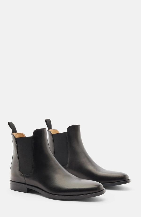 スカロッソ メンズ シューズ ブーツ・レインブーツ チェルシーブーツ チェルシー SCAROSSO Giacomo Chelsea Boots Black Calf 黒いこと