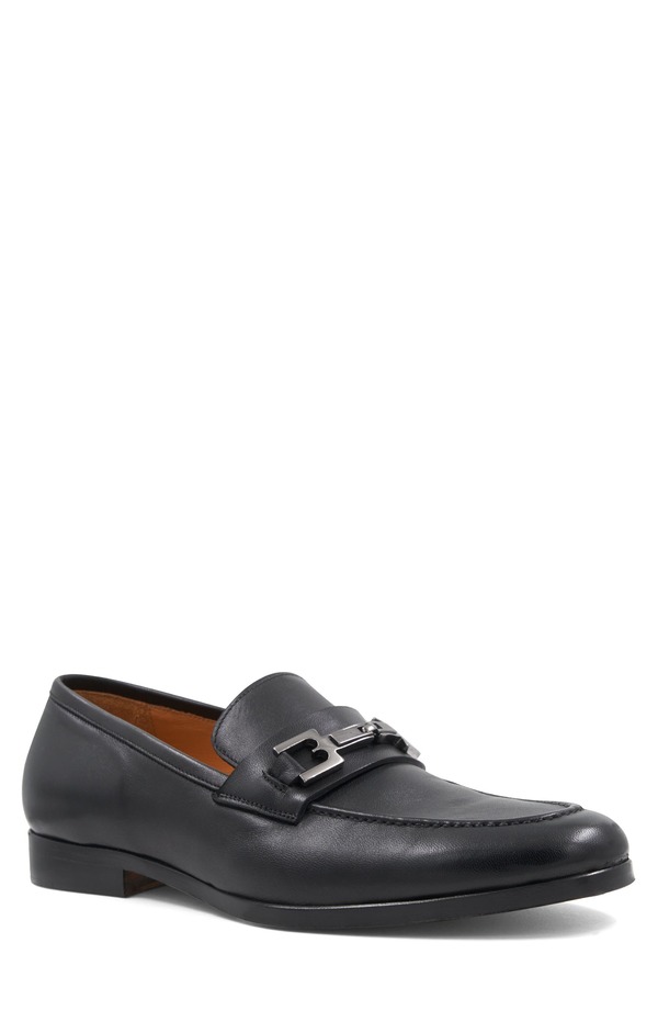 ブルーノマグリ メンズ シューズ 置き目毛革 Bruno Magli Flex Bit Loafer Black 黒いこと