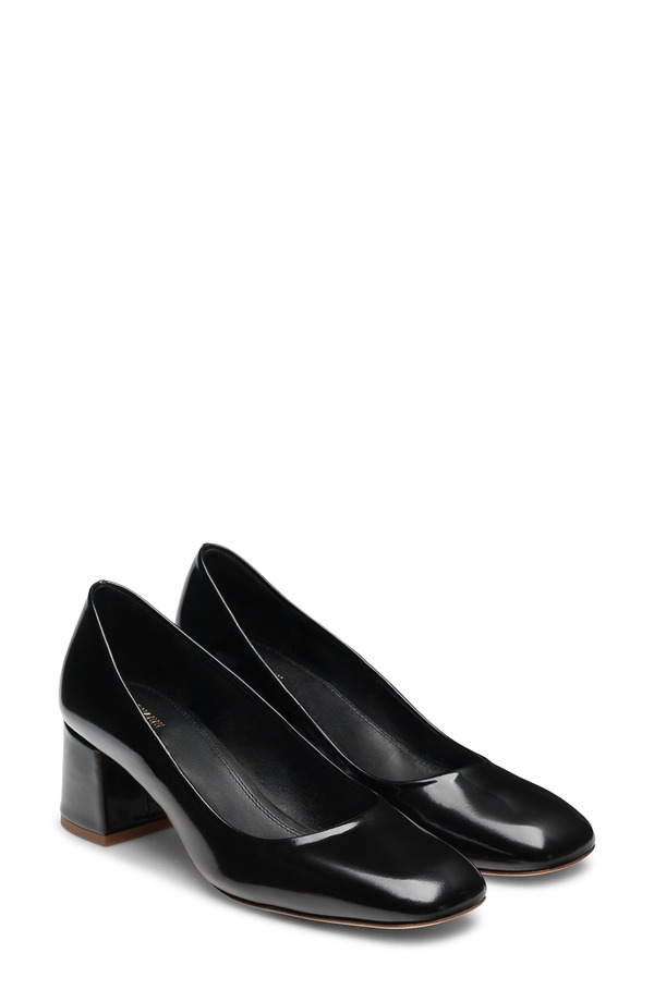 マグナーニ レディース シューズ 踵 Magnanni Stasia Block Heel Pump Black 黒いこと