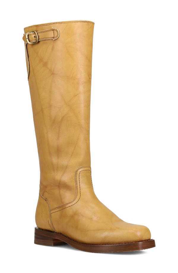 飛球 レディース シューズ ブーツ・レインブーツ Frye Campus Knee High Riding Boot Banana