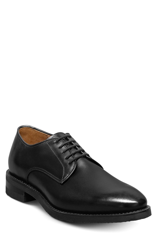 ウディアレン エドモンズ メンズ シューズ 競り合い Allen Edmonds Ramsey Derby Black 黒いこと