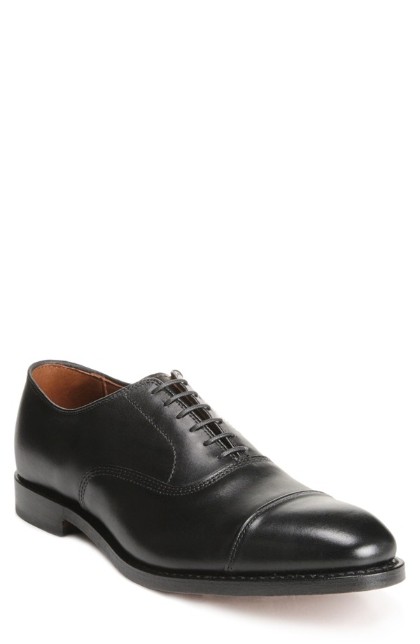 ウディアレン エドモンズ メンズ シューズ オックスフォード 旗がしら Allen Edmonds Park Avenue Cap Toe Oxford Black 黒いこと