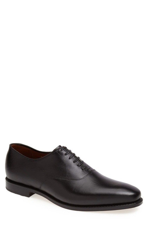 ウディアレン エドモンズ メンズ シューズ オックスフォード Allen Edmonds Carlyle Plain Toe Oxford Black 黒いこと