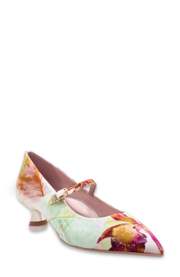 ナオト レディース シューズ 踵 Naot Rosalie Pointed Toe Pumpink Floral Print サクラ色
