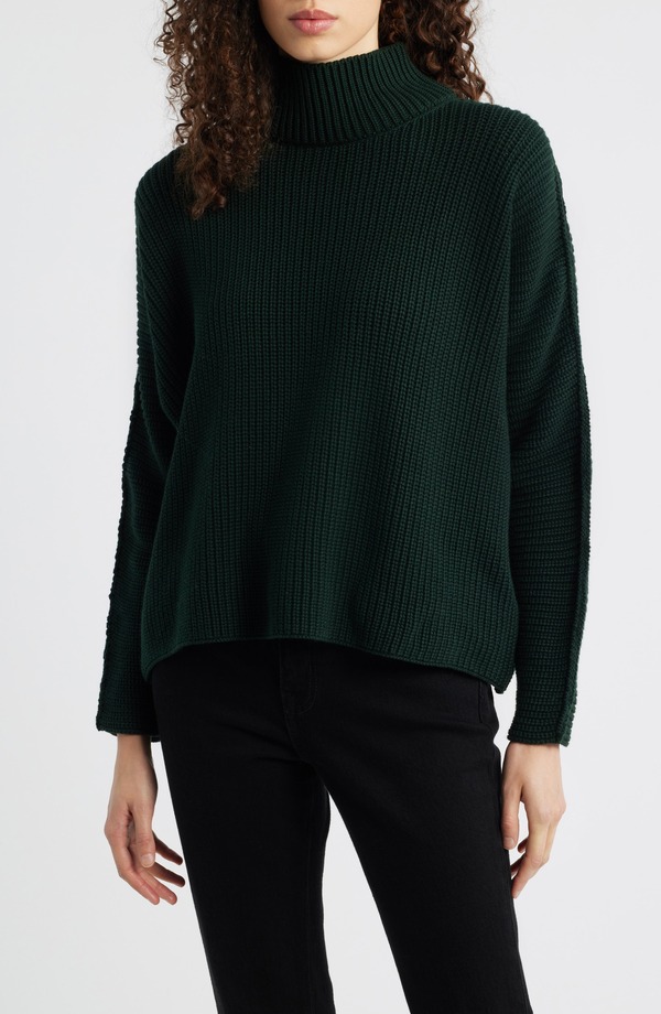 真っ正直 ＆ アイリーン レディース アウター パーカー・スウェット タートルネック プルオーバー Frank \u0026 Eileen Montecito Turtleneck Sweater Bristish Racingreen 緑であること