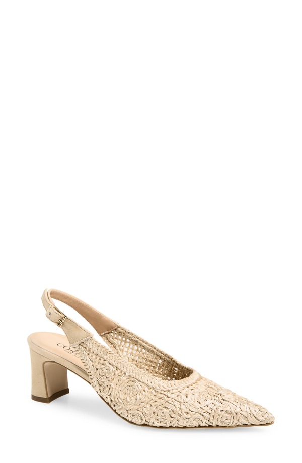 コルダーニ レディース シューズ ヒール Cordanikole Slingback Pointed Toe Pump Beige ベージュ