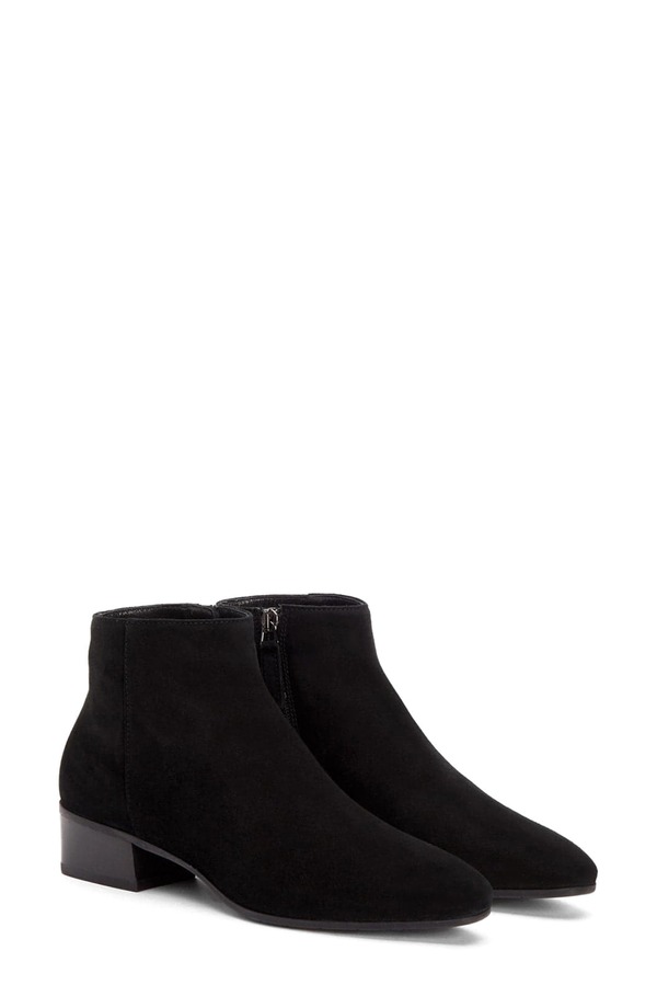 アクアタリア レディース シューズ ブーツ・レインブーツ Aquatalia Fuoco Weatherproof Bootie Black Suede 2 黒いこと