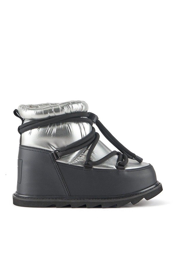 ユナイテッド素っぽんぽん レディース シューズ ブーツ・レインブーツ United Nude Zemblartic Silver しろがね色
