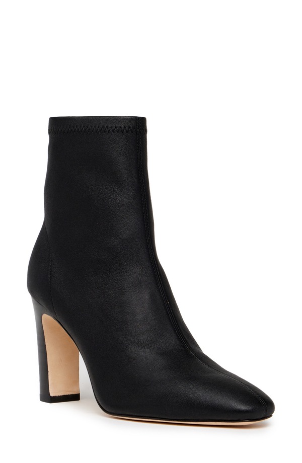ページ レディース シューズ ブーツ・レインブーツ 踵 PAIGE Pax Block Heel Bootie Black 黒いこと