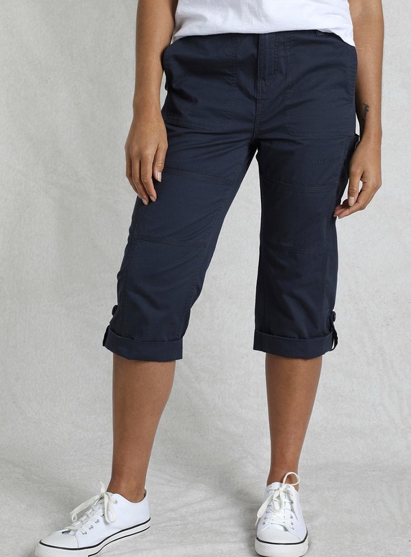 ウィアードフィッシュ レディース ボトムス レギンス パンツ Weird Fish Salena 3/4 Length Trousers Navy ネイビー