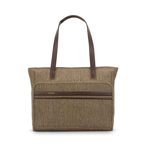 ハートマン レディース バッグ ツイード Hartmann Tweed Carryall Tote Tweed/Naturaleather|ReVida 店