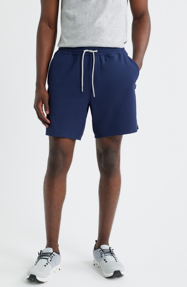 ジョニー オー メンズ ボトムス 二分の一ズボン下・さる股引き 遊撃手ズボン下 johnnie-O Jumpin Rib Shorts Navy 米国海軍