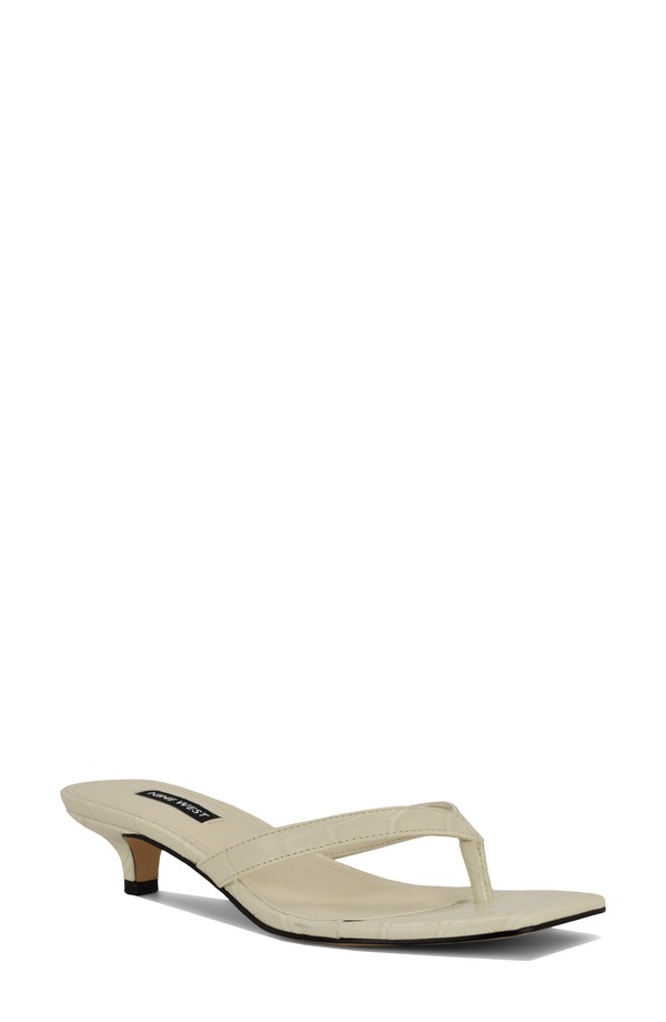 ナインウェスト レディース シューズ ヒール サンダル Nine West Cassandal Ivory アイボリー