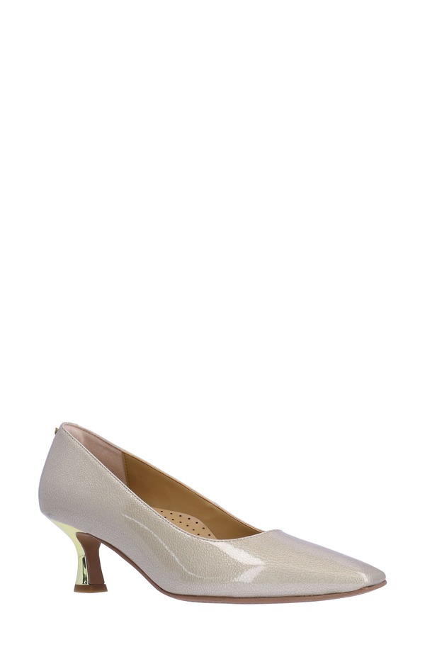 ジェイレニー レディース シューズ ヒール J. Renellsey Kitten Heel Pump Taupe トープ|ReVida 店