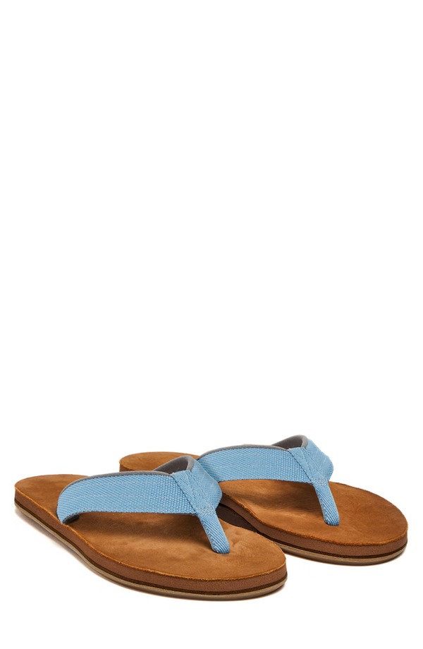 ハリマリ メンズ シューズ サンダル hari mari Scouts Flip Flop Sky Blue ブルー｜ReVida 店