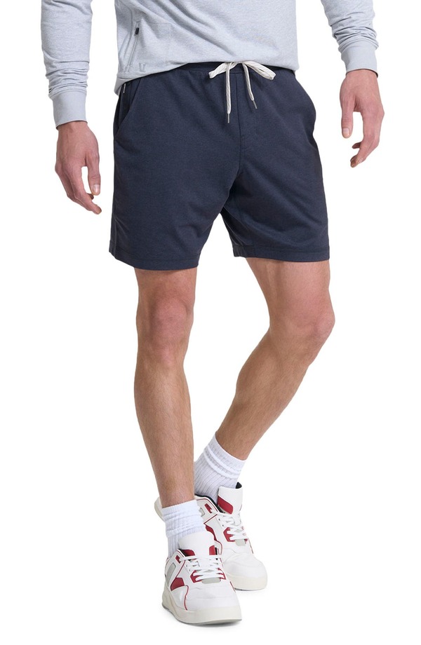 ビュオーリ メンズ ボトムス ハーフパンツ・ショーツ ショートパンツ Vuori Ponto Shorts Midnight Heather ヘザー