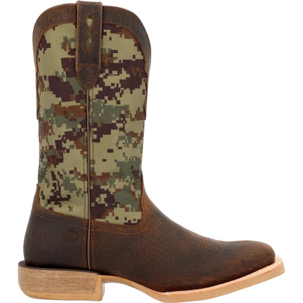 ドゥランゴ メンズ シューズ ブーツ・レインブーツ DURANGO Green Digi Camo Western Boot Hickory And Green Digi Camo 緑であること