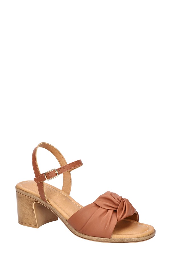 ベラヴィータ レディース シューズ ヒール サンダル アンクル Bella Vitave-Italy Ankle Strap Sandal Whiskey Italian Leather