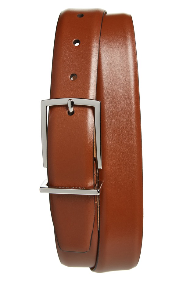 電話を掛けるハーン メンズ 付属品 胴締め なめし革 Cole Haan Leather Beltan タン