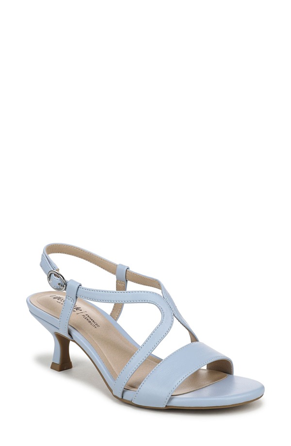 ライフストライド レディース シューズ ヒール サンダル LifeStride Nolita Slingback Sandal Ice Blue ブルー