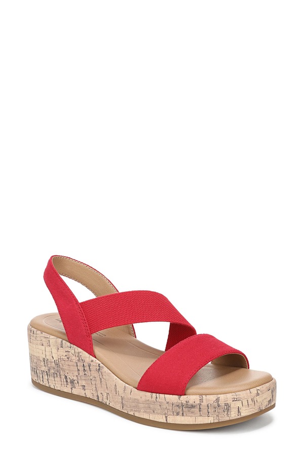 ライフストライド レディース シューズ サンダル LifeStride Odette Sandal Fired 赤いこと