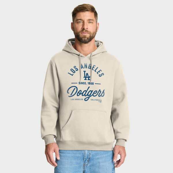 ファナティクス メンズ アウター パーカー・スウェット フリース Men\u0027s Fanatics Tan Los Angeles Dodgers Legacy Fleece Hoodie Tan タン