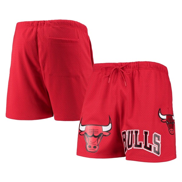 プロスタンダード メンズ ボトムス ハーフパンツ・ショーツ メッシュ ショートパンツ キャップ Men's Pro Standard Red Chicago Bulls Mesh Capsule Shorts Red レッド｜ReVida 店