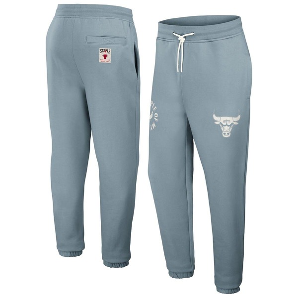 ステイプル メンズ ボトムス カジュアルパンツ プラスサイズ スウェットパンツ Men's NBA x Staple Mint Chicago Bulls Plush Sweatpants Mint ミント｜ReVida 店