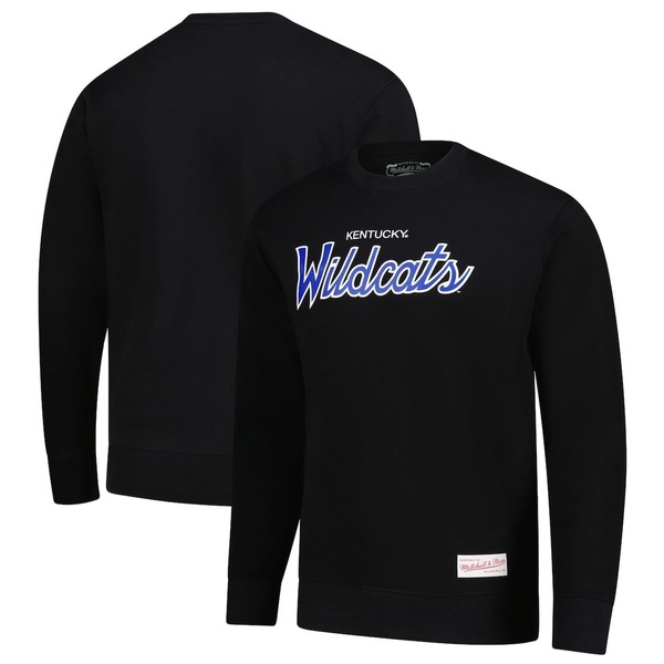 ミッチェル\u0026ネス メンズ アウター パーカー・スウェット プルオーバー Men\u0027s Mitchell \u0026 Ness Blackentucky Wildcats Elite Script Pullover Sweatshirt Black 黒いこと