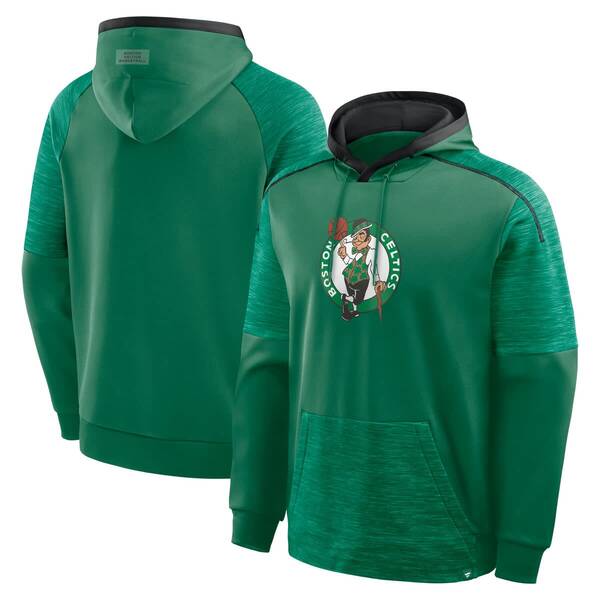 ファナティクス メンズ アウター パーカー・スウェット Men\u0027s Fanatics Kelly Green Boston Celtics Pick \u0026 Roll Defender Pullover Hoodie Kelly Green 緑であること