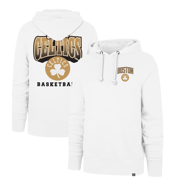 フォーティーセブン メンズ アウター パーカー・スウェット Men\u0027s \u002747 White Boston Celtics 2025/26 City Edition Jab Step Headline Hoodie White 白いこと