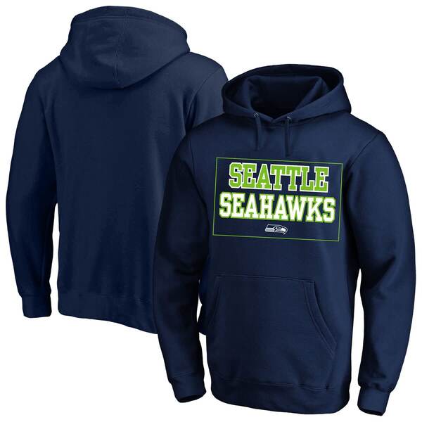 ファナティクス メンズ アウター パーカー・スウェットール フリース Men\u0027s Fanatics College Navy Seattle Seahawks Big \u0026 Tall Fleece Hoodie College Navy 米国海軍