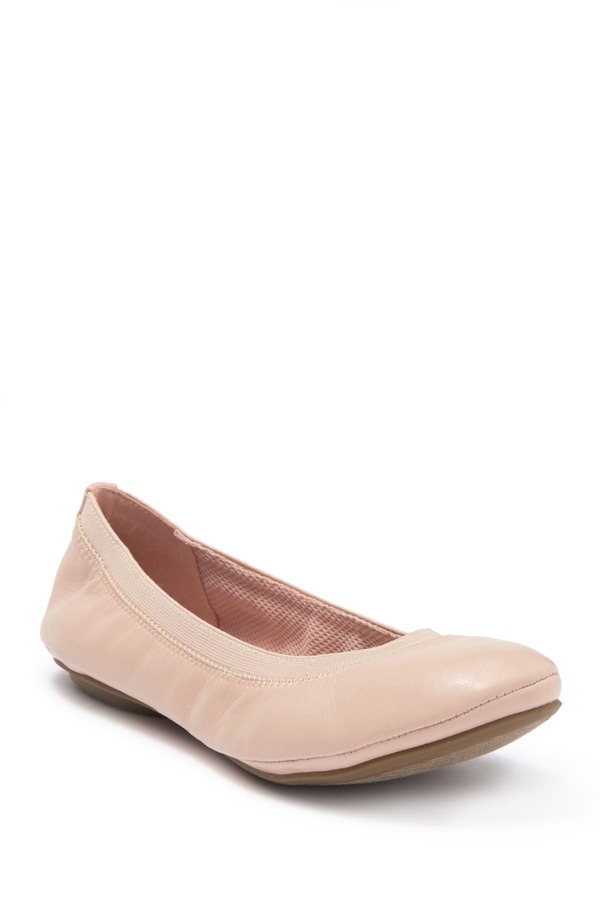 バンドリーノ レディース シューズ パンプス Bandolino Edition Ballet Flat Light Nude Leather